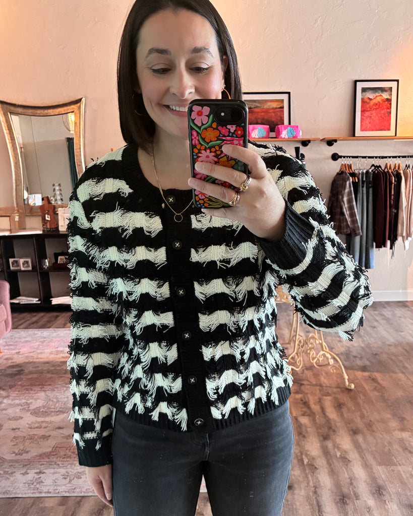 Eyelash Cardigan