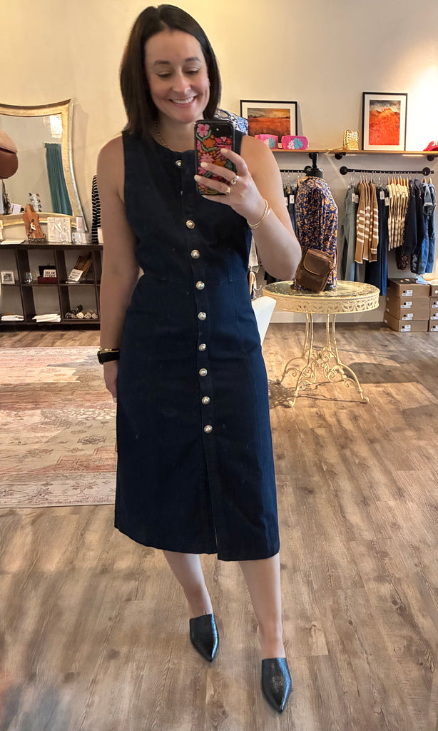 Denim Midi Dress