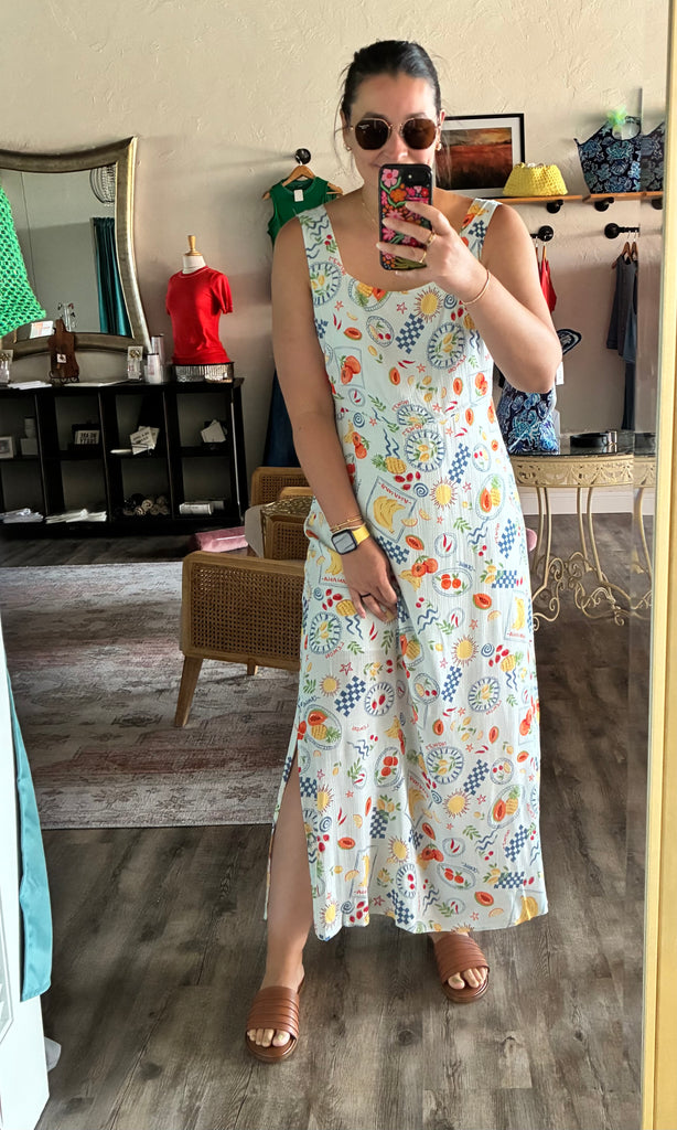 Vacation Print Dress