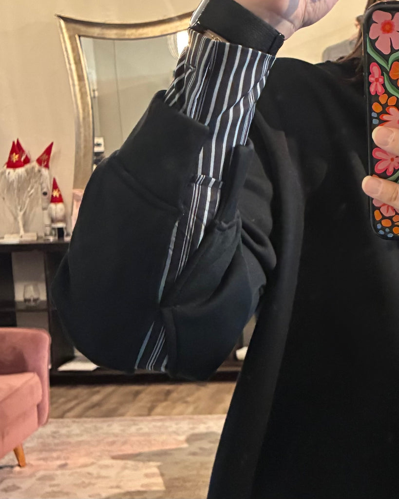 Stripe Detail Sweatshirt