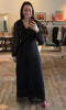 Long Sleeve Wrap Maxi Dress