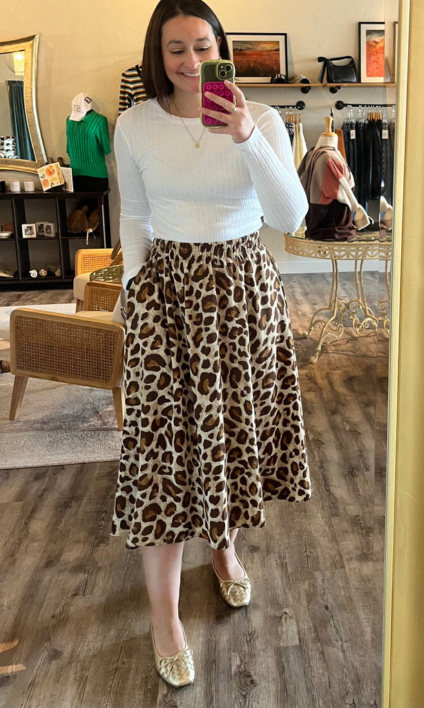 Animal Printed Skirt