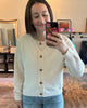 Ribbed Trim Knit Cardigan