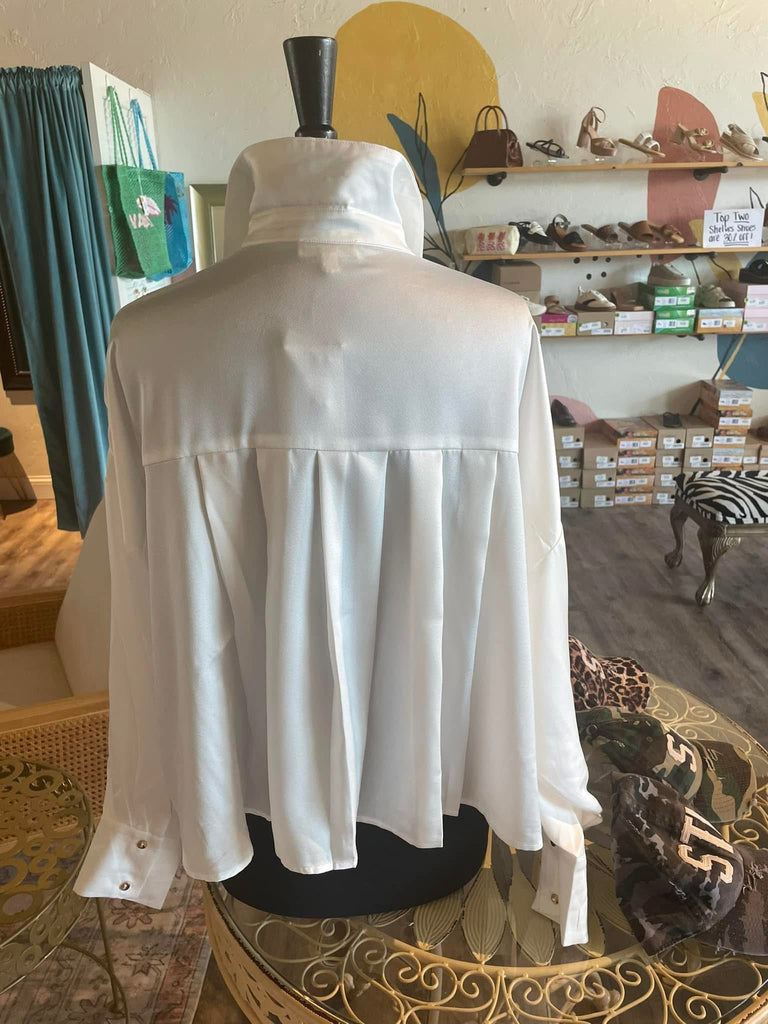 Satin Cropped Top