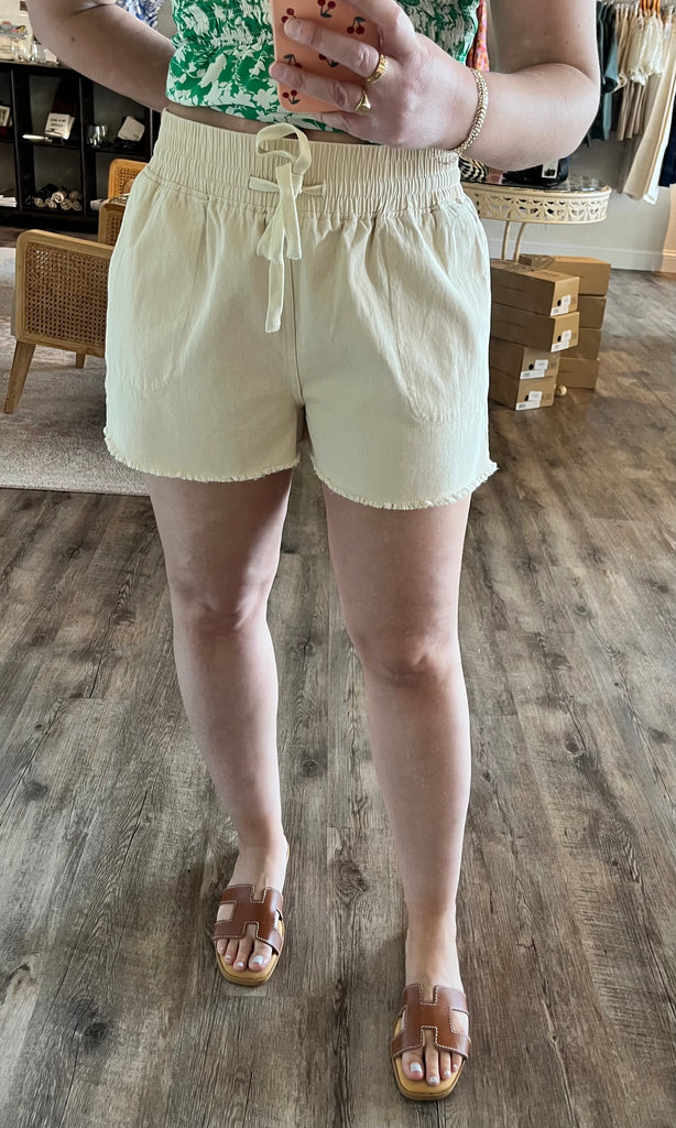 Cotton Twill Shorts