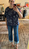 Printed Sweatshirt Top