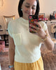 Mock Neck Pocket Sweater