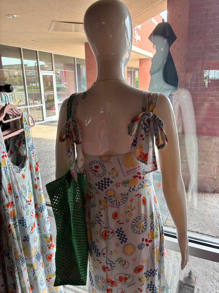 Vacation Print Dress