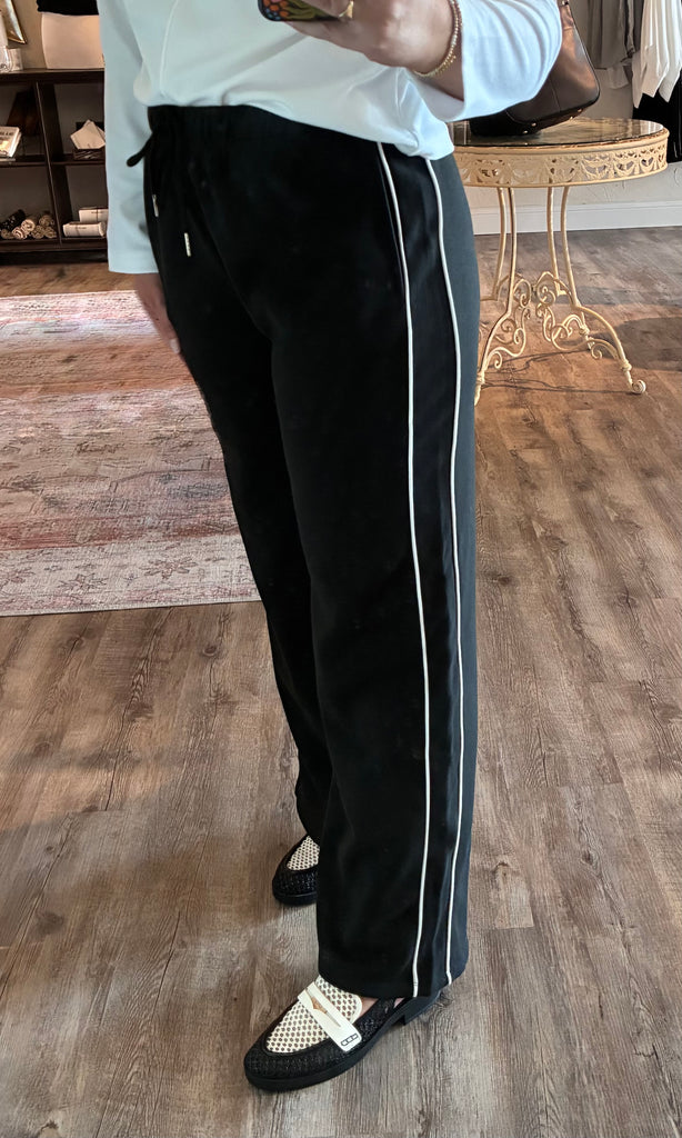 Contrast Line Sweatpants